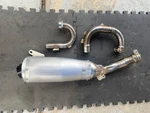 2018 Yamaha YZ250F Oem Muffler Complete Exhaust Silencer Slip On Pipe Headers. Fixed Price $150.00.