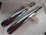 Yamaha, Nos & Dealer Take-off, XS1/2, Left Right Mufflers, # 256-14711-04. Rg. Fixed Price $899.99.