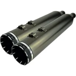 Khrome Werks 202650 Smoked Chrome Tracer 4.5" Hp Plus Slip-on Mufflers M8 17-24. Fixed Price $1016.45.