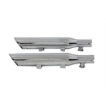 Wyatt Gatling Chrome Slash Slip-on Mufflers 30-0361 (no Ship To Ca). Fixed Price $191.76.