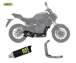 Full Exhaust Arrow Thunder Carbon End Cap Black Aluminum Yamaha MT-07 2021 2024. Fixed Price $733.05.