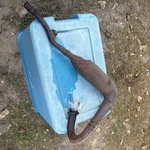 1980 Yamaha MX175 Exhaust Pipe Chamber Header 3J0-14610-00-00. Fixed Price $75.00.