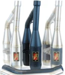 Black Velvet Dual Gp Slip Exhaust Competition Werkes WH608-BV. Fixed Price $975.95.