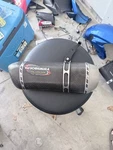 Yoshimura Alpha Slip-on Exhaust Street / Stainless Steel Carbon Fiber. Fixed Price $550.00.