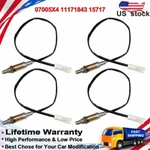 4PCS O2 Oxygen Sensor Front Rear Down/upstream Ford Mercury 11171843 15717. Fixed Price $49.63.