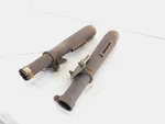 1978-1981 Honda CX500 Deluxe Lower Left/right Exhaust System Muffler Pipes. Fixed Price $79.95.