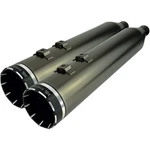 Khrome Werks 4.5" Mufflers - Smoked Tracer '17+ Touring 202650. Fixed Price $949.95.