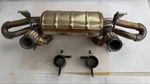 Lamborghini Huracan Evo Genuine Rear Muffler Set With End Tips/tubi Left + Right. Fixed Price $3500.00.