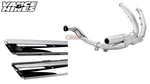 Vance & Hines Chrome Power Dual Exhaust/twin Slash Mufflers 09-16 Harley Touring. Fixed Price $1649.00.