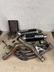11 12 13 Ducati Monster 696 Arrow Full Exhaust Header Muffler Used #0301. Fixed Price $499.99.