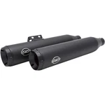 S&s Cycle Grand National Race Mufflers Black Softail '18-'19 550-0737. Fixed Price $462.84.