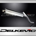 Yamaha XT600E 1990-1995 Delkevic Slip On 18" Oval Stainless Exhaust Muffler Kit. Fixed Price $254.99.