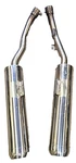 06-07 Kawasaki Ninja ZX-14 Oem Left/ Right Dual Exhaust Pipe Muffler Set. Fixed Price $297.50.