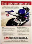 Yoshimura Edge Motorcycle Ad RS-3C Exhaust Fender Eliminator Suzuki Yamaha Print. Fixed Price $13.50.