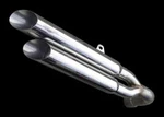Voodoo Shorty Polished Exhaust Can Am Spyder Gs/rs 2008-2012 VESPYK8P. Fixed Price $530.99.