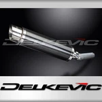 Honda CBR600 F3 1995-1998 Delkevic Slip 14" Round Carbon Exhaust Muffler Kit. Fixed Price $324.99.
