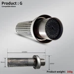 Motorcycle Exhaust Can 60MM Muffler Insert Baffle Db Killer Silencer Universal. Fixed Price $17.99.