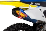 Fmf Factory 4.1 Rct Slip-on Muffler Blue For Suzuki RM-Z450 2018-2026. Fixed Price $674.99.