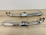 1989-1992 GSXR1100 Suzuki Oem Left Right Muffler Exhaust Slip On Mid Pipe #41A. Fixed Price $324.99.