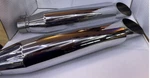 Vintage Harley-davidson Screamin Eagle Slip-on Mufflers Part #80029-95B. Fixed Price $200.00.