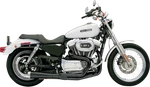 Bassani Road Rage 2TO1 Megaphone Exhaust Black 14222J 86-03 Harley Davidson Xl. Fixed Price $1004.25.