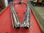 1974 Suzuki Gt 750 Lemans Oem MUFFLERS/MOUNTS/HARDWARE/BAFFLES/#14303-31600. Fixed Price $49.48.