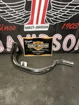 65494-70 Oem Harley Flh Shovelhead Left Exhaust Cross Over Pipe. Fixed Price $125.00.
