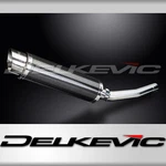 Yamaha YZF-R6 1998-2002 Delkevic Slip 14" Round Carbon Exhaust Muffler Kit. Fixed Price $344.99.