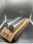A.45 Harley Oem Softail Chrome Shotgun Style Slip-on Muffler Kit 80496-07A. Fixed Price $144.95.