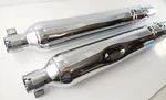 09-16 Harley Touring Flh Stock Chrome Exhaust Muffler Set 65592-09A 64900016A. Fixed Price $199.95.
