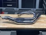 65600273 Harley-davidson M8 Softail Sport Glide Header W/ Extra Heat Shields. Fixed Price $320.00.