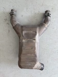 Moto Guzzi V85TT Catalytic Converter Muffler Box Mid Pipe Exhaust 2B0053175. Fixed Price $80.00.