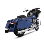 Rinehart 4.5 DBX45 Chrome Black Tip Exhaust Muffler Slip On Harley Touring 95-16. Fixed Price $769.95.