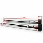 4" Megaphone Slip Ons Mufflers Exhaust Pipe For Harley Touring Road Glide 95-16. Fixed Price $137.49.