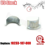 Pair Exhaust Collar Joint 18233-107-000 For Honda CB100 125 200 250 Metal. Fixed Price $10.49.