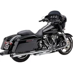 Cobra El Diablo 4" Mufflers Chrome/black For Harley 'flh Flt '99-'16 6206. Fixed Price $471.62.