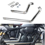 Short Shot Staggered Exhaust Pipe System Kits For Yamaha Star Bolt XVS950. Fixed Price $148.99.