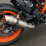 Ktm Duke 125 390 Exhaust Silencer Gp Slip On Can Link Pipe 2021-2023. Fixed Price $135.33.
