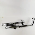 & Cycle Chrome Grand National Slip-on Mufflers 18-24 Harley Breakout Fatboy. Fixed Price $765.28.