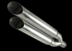 Voodoo Shorty Dual Exhaust Can Am Spyder 2015-2023 Polished VESPYF3L5P. Fixed Price $530.99.