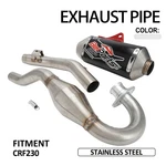 For CRF230F Hawk 250 Motorcycle Slip On Exhaust Pipe Full Kit Dirt Bike. Fixed Price $82.99.