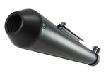 Voodoo Cafe Exhaust Universal Fit 17" Black Reverse Cone VC404B. Fixed Price $100.24.