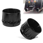 4.4'' Black Exhaust Tips End Caps For Harley Touring Megaphone Slip Mufflers. Fixed Price $84.99.