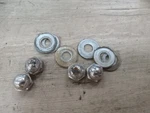 1971 Yamaha JT1 Mini Enduro Rear Shock Nuts JT2 Oem Original. Fixed Price $20.00.