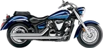 Cobra Speedster Slashdown Exhaust Yamaha V-star 1300 2007-2013 Chrome Pipe. Fixed Price $925.99.
