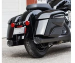 2014+ Indian Motorcycle Touring Firebrand Grand Prix Slip-ons Black 10-1052. Fixed Price $375.00.