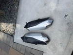 Oem Ducati Hypermotard Lh/rh 698 Mono Exhaust SILENCERS(57415032C And 57315842C). Fixed Price $300.00.