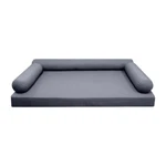STYLE6 Twin Knife Edge Outdoor Mattress Bolster Slip Cover Complete Set AD001. Fixed Price $519.99.