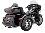 Cobra 909 Twins 4" Slip Ons Black Tri Glide 22 6303RB. Fixed Price $469.59.