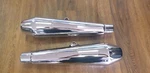 Genuine Triumph Left & Right Chromed Exhaust Silencer Thruxton Liquid Cooled. Fixed Price $379.11.